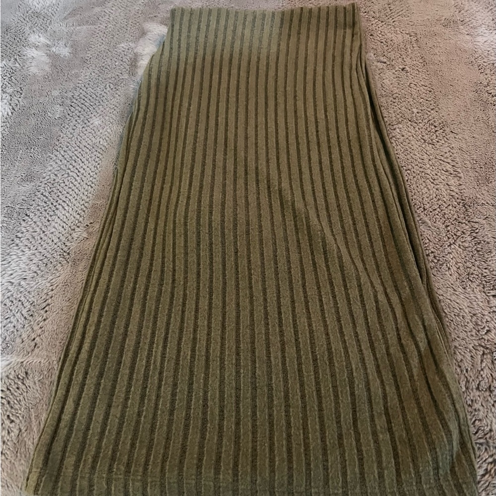 HALARA Olive Striped Jumpsuit - Picture 5 of 6